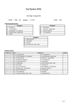 Spielplan DP 2016 - DJK Adler Buldern