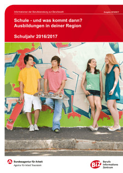 Schule - und was kommt dann? - planet