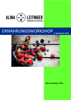 ernährungsworkshop - alina-leitinger.at: alina