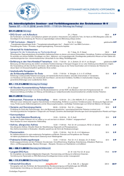 Nähere Informationen und Übersicht der Kurse
