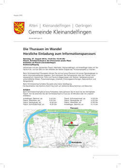2016-08-Mitteilungsblatt - Gemeinde Kleinandelfingen