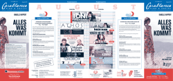 Kinoprogramm August 2016