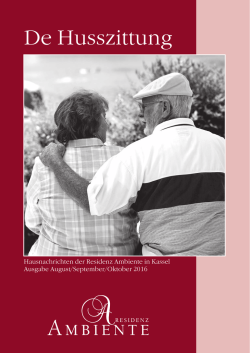 Hausnachrichten als pdf zum