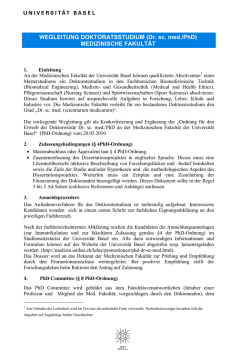 2010 - Medizinische Fakultät der Universität Basel