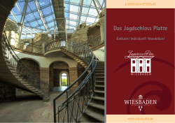 Das Jagdschloss Platte - Landhaus Diedert Wiesbaden