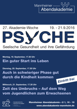 Ein guter Start ins Leben Auch in schwieriger Phase gut durch die
