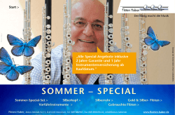 Sommer – Special