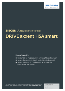 DRIVE axxent HSA smart