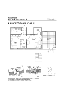 2-Zimmer, Dachgeschoss, 71,38m²