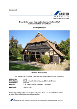In zentraler Lage &ndash; top modernisierter