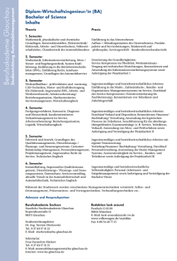 Bachelor of Science Automobilmanagement