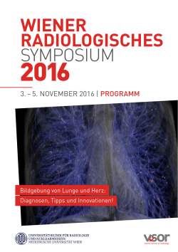 Programm als PDF downloaden - Wiener Radiologisches Symposium