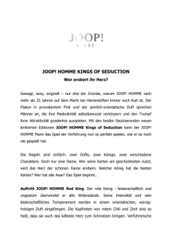 joop! homme kings of seduction