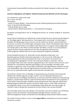 Call for papers 2017 deutsch - Georg-Friedrich