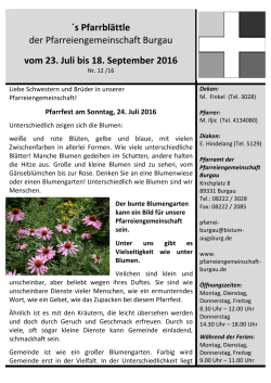 Gottesdienstanzeiger 23-07-16