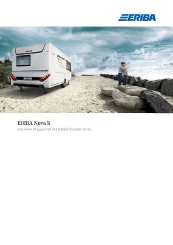 PDF-Download - ERIBA Caravans