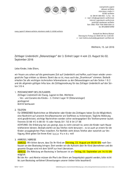 Informationsschreiben der 3. Einheit Lag[...]