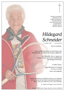 Hildegard Schneider