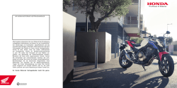HONDA ORIGINALZUBEH&Ouml;R CB500 Serie