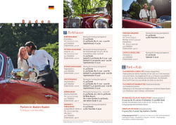 Philharmonische Parknacht 2015 - Baden