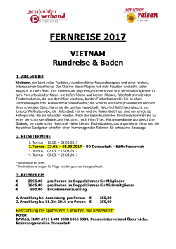Reiseinfo... - Pensionistenverband