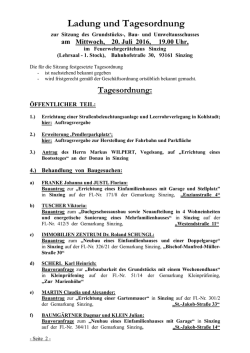 Dokument  - Gemeinde Sinzing