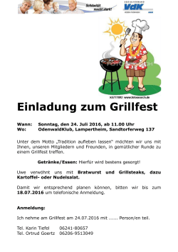 Grillfest 2016