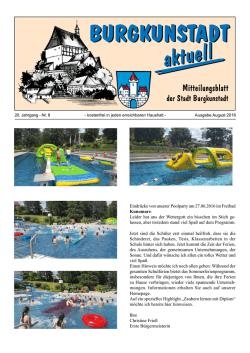 Eindr&uuml;cke von unserer Poolparty am 27.06.2016 im Freibad