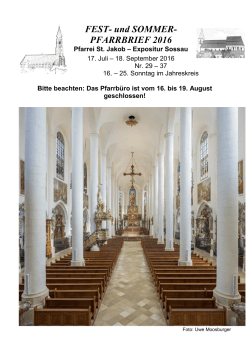 07-2016 Fest- und Sommerpfarrbrief 29 - 37