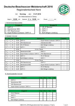 DBM 2016_DFB-Regionalentscheid Nord_Spielplan_8 Teams