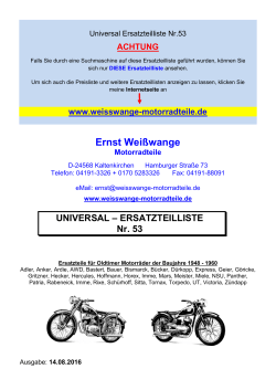 Universal - Ernst Weißwange