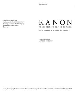 kanon - Publikationsserver der Universität Regensburg