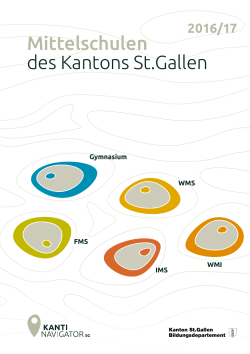 Mittelschulen des Kantons St.Gallen