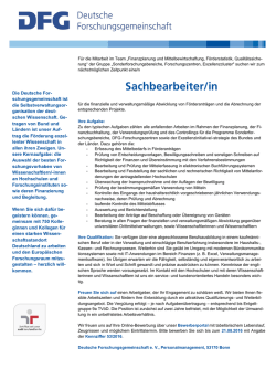 Zur Ausschreibung (pdf | 226 KB )