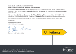 Im Zuge einer Bauma&szlig;nahme am ICE