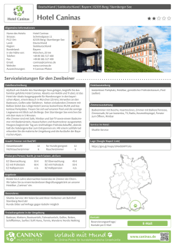 Hotel Caninas - Caninas Hundewelten