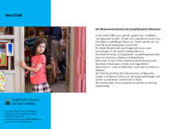 malstube - Kurpf&auml;lzisches Museum