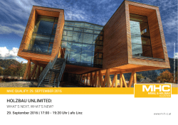 holzbau unlimited - Mayr