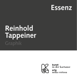 Essenz Reinhold Tappeiner