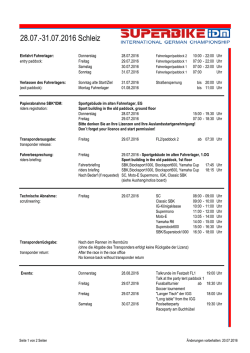 Info-Blatt - Schleizer Dreieck