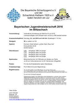 BayBlitzEM2016 - Bayerische Schachjugend