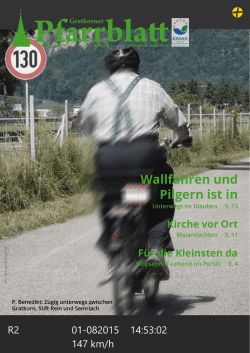 Gratkorner Pfarrblatt 3/2016