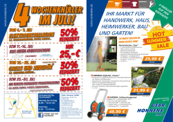 Honnens Juli 2016 - Gebr. HONNENS GmbH