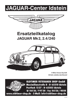 JAGUAR-Center Idstein - Oldtimer Veteranen Shop GmbH