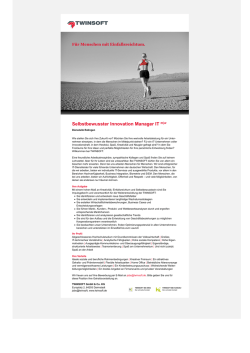 Innovation Manager IT (m/w)