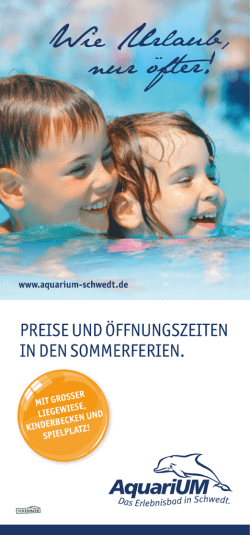 News 04 - und Erlebnisbad Aquarium