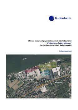 für die Chemische Fabrik Budenheim KG - plan