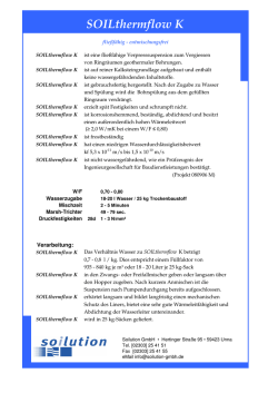 SOILthermflow K - Soilution GmbH