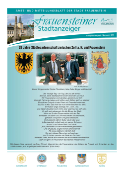 Amtsblatt 321 - Frauenstein im Erzgebirge