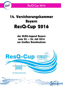 ResQ-Cup 2016 - DLRG